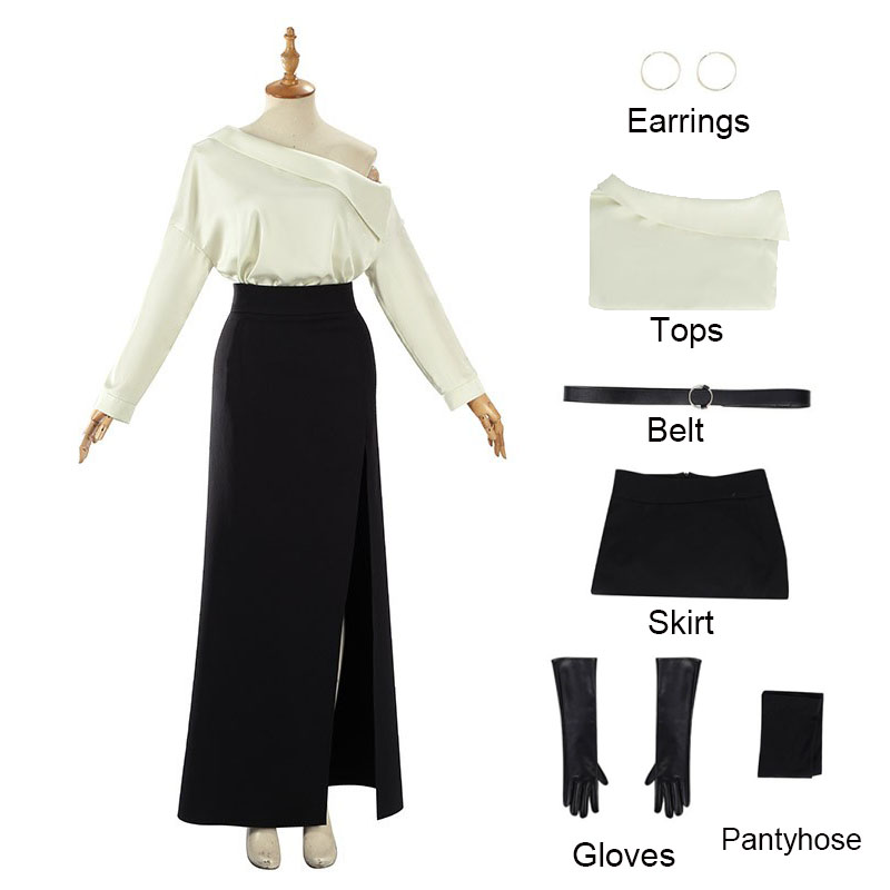 Formal Wear Women Us - Horror Game Requiem Grace Cosplay Costume