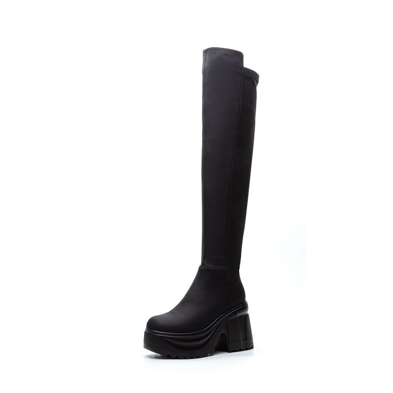 Formal Wear Women Us - Womens Knee High Thick Sole Wide