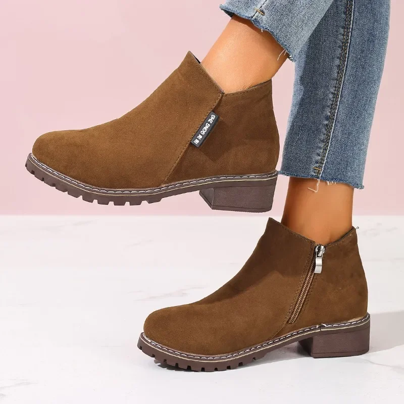Formal Wear Women Us - Women Autumn Winter Ankle Boots Side