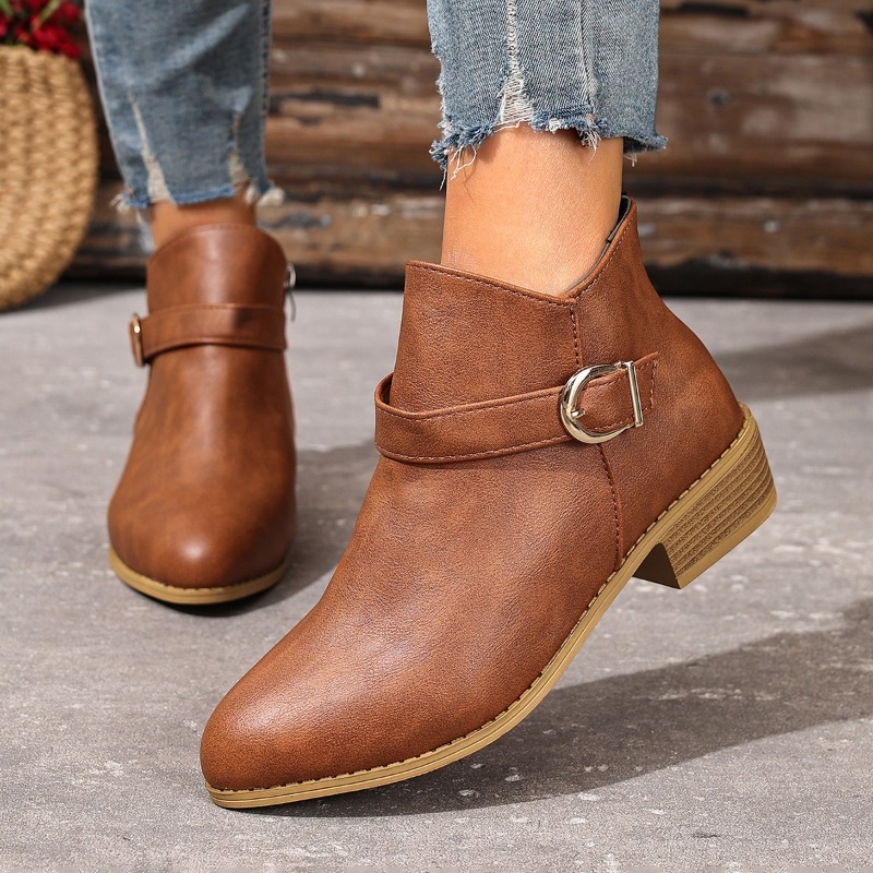 Formal Wear Women Us - Women's Autumn Winter Ankle Boots Side
