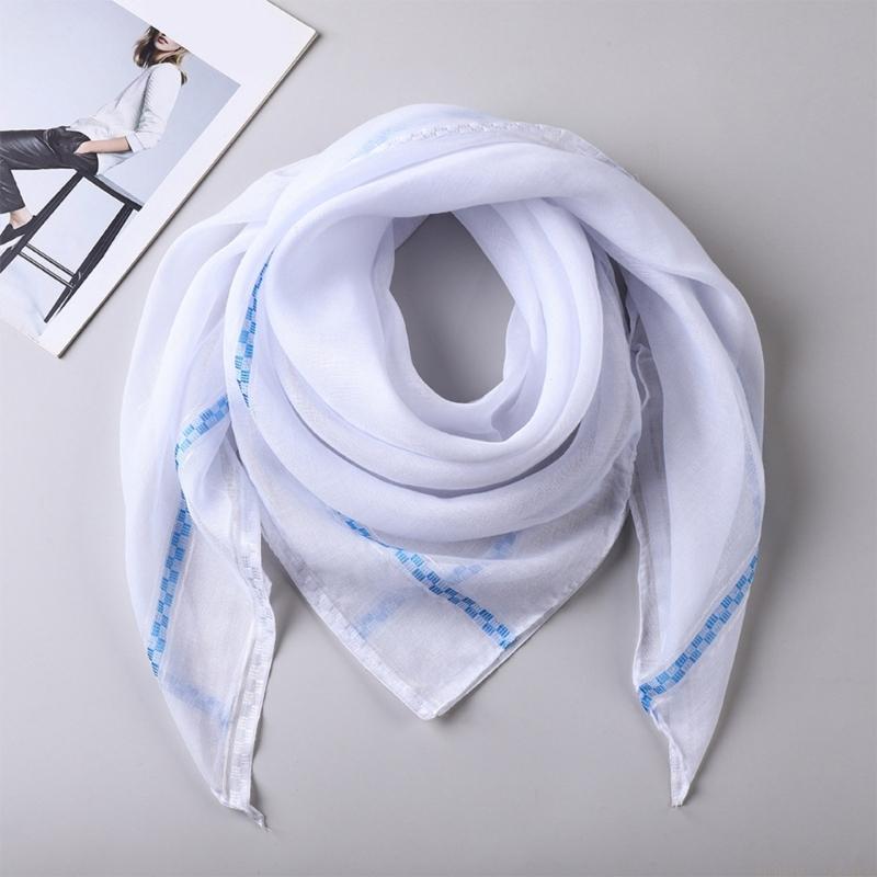 Women Formal Wear Hijab - 31BF Breathable Polyester Hijab For Everyday