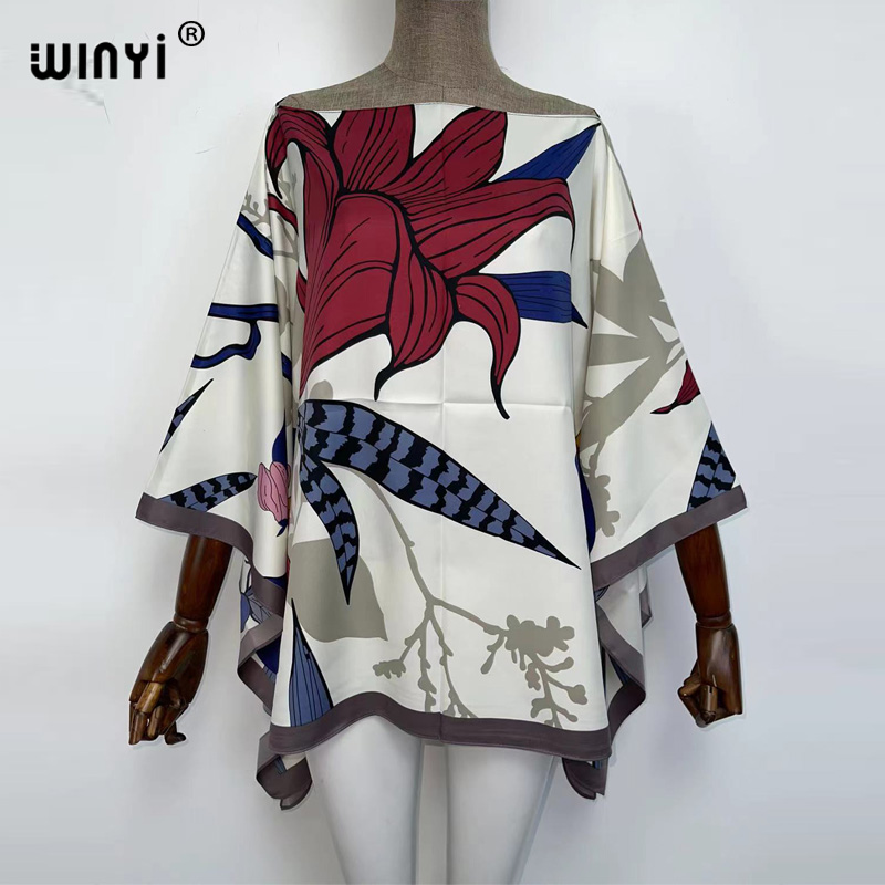 Young Women'S Formal Wear - WINYI New Printed Middle East 2021