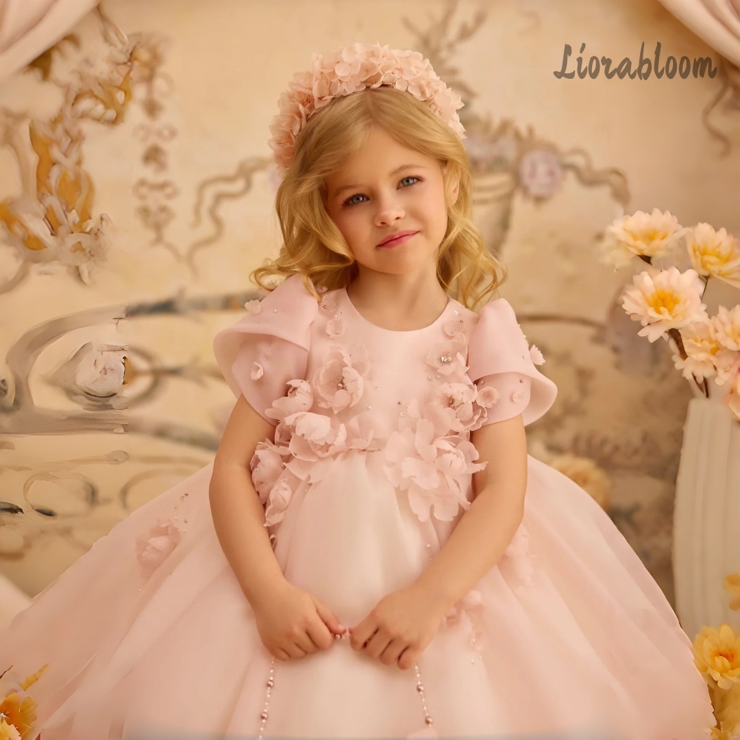 Women'S Formal Wear For A Wedding - Customized Girls' Formal Wear Full-Skirted Princess