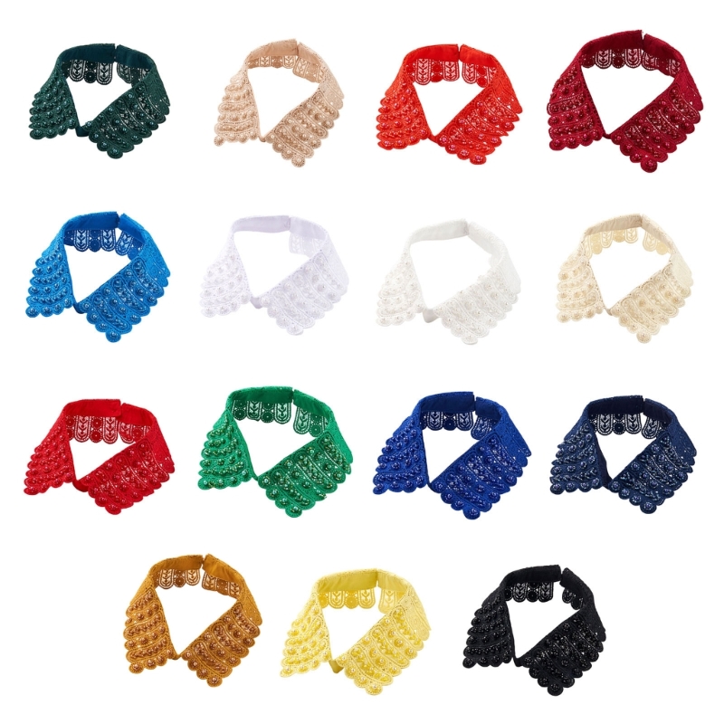 Women Formal Wear Look - DXAE Stylish Lace Neckpiece with Delicate