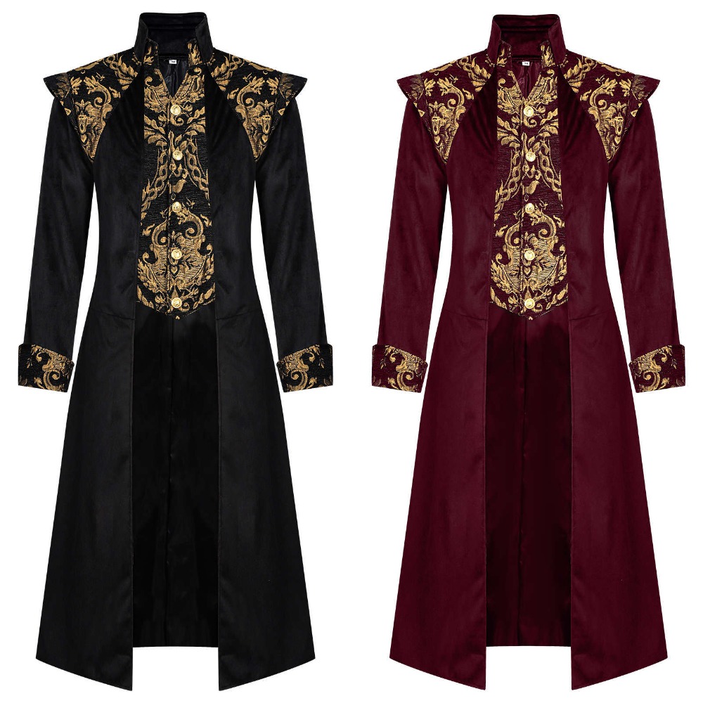 Steampunk Medieval Tailcoat Ja - Women'S Gothic Formal Wear ulasan dan harga