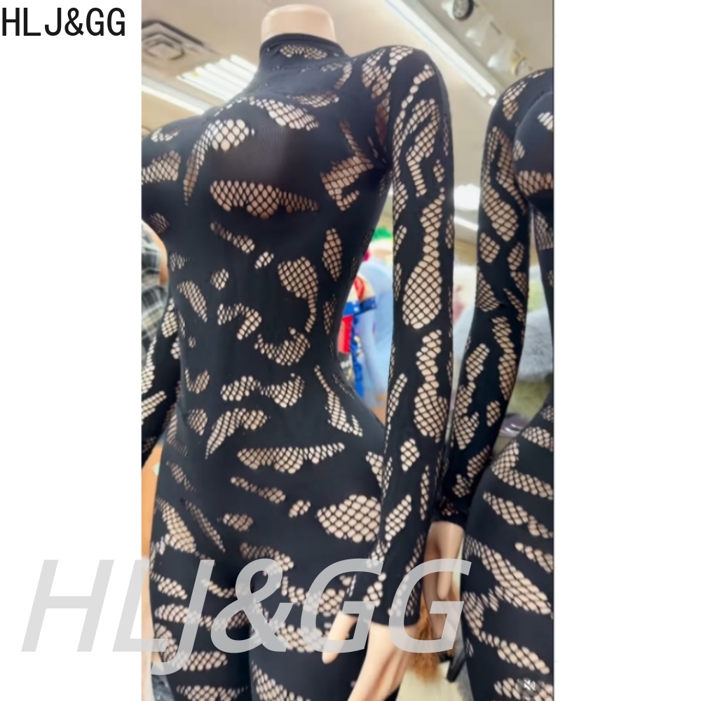 HLJ&GG Sexy Lace See Through H - Women'S Formal Wear Jumpsuit ulasan dan harga