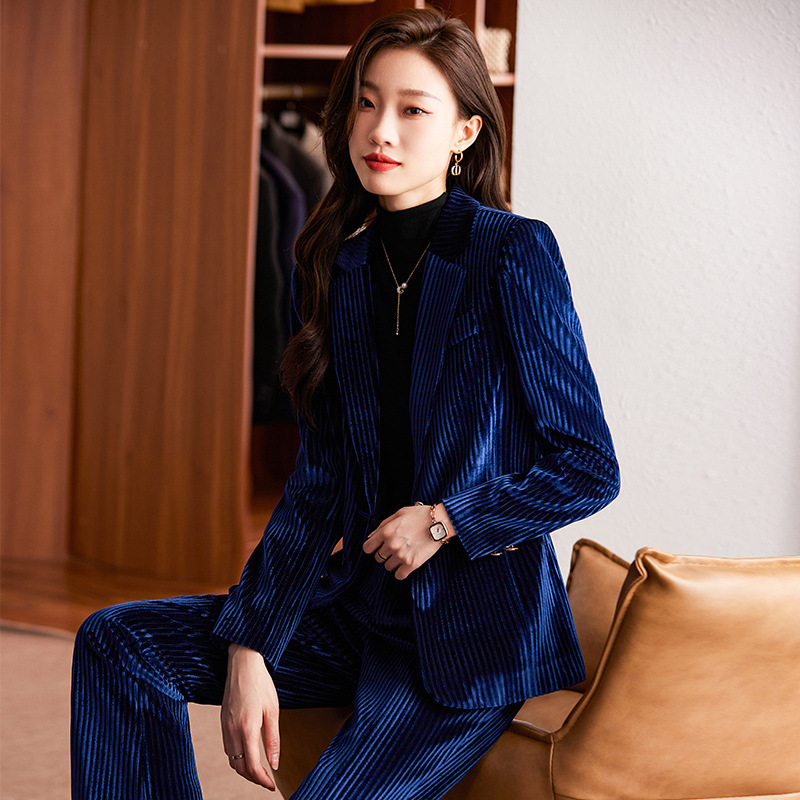 Women's velvet blazer for autu - High End Women'S Formal Wear ulasan dan harga