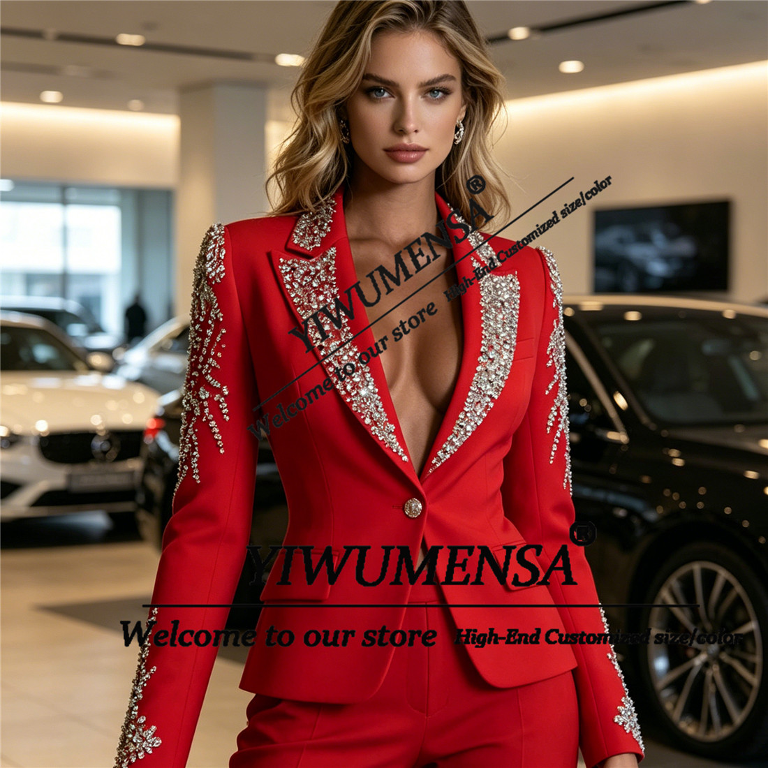 Luxury Women Suits 2 Pieces Se - Formal Wear Women Us ulasan dan harga
