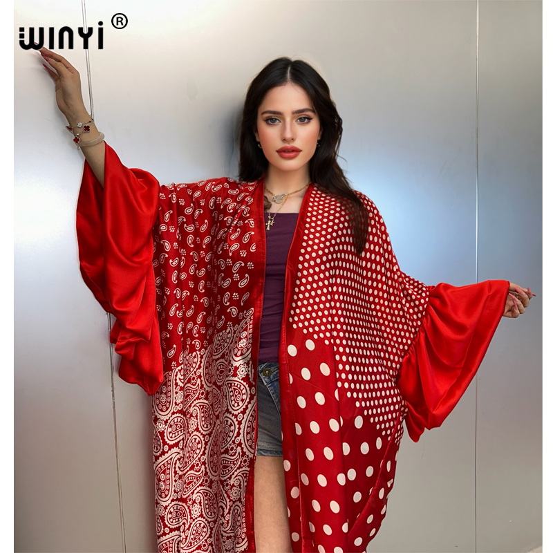 WINYI Summer Kimono Party Dres - Young Women'S Formal Wear ulasan dan harga