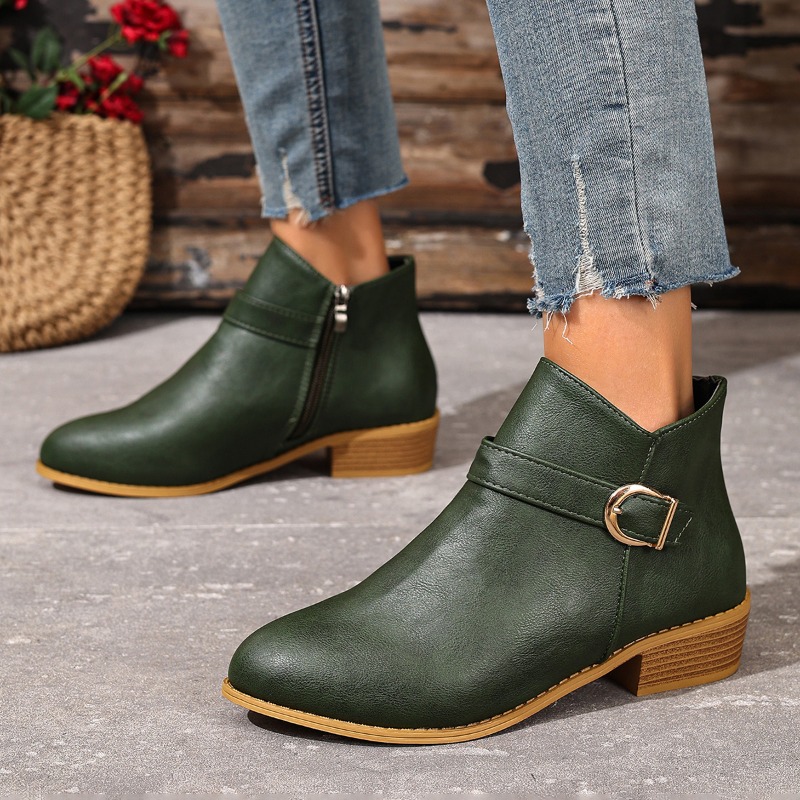 Women's Autumn Winter Ankle Bo - Formal Wear Women Us ulasan dan harga