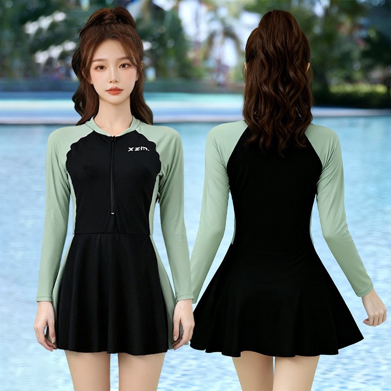 Women Long Sleeve One Piece Sw - Young Women'S Formal Wear ulasan dan harga
