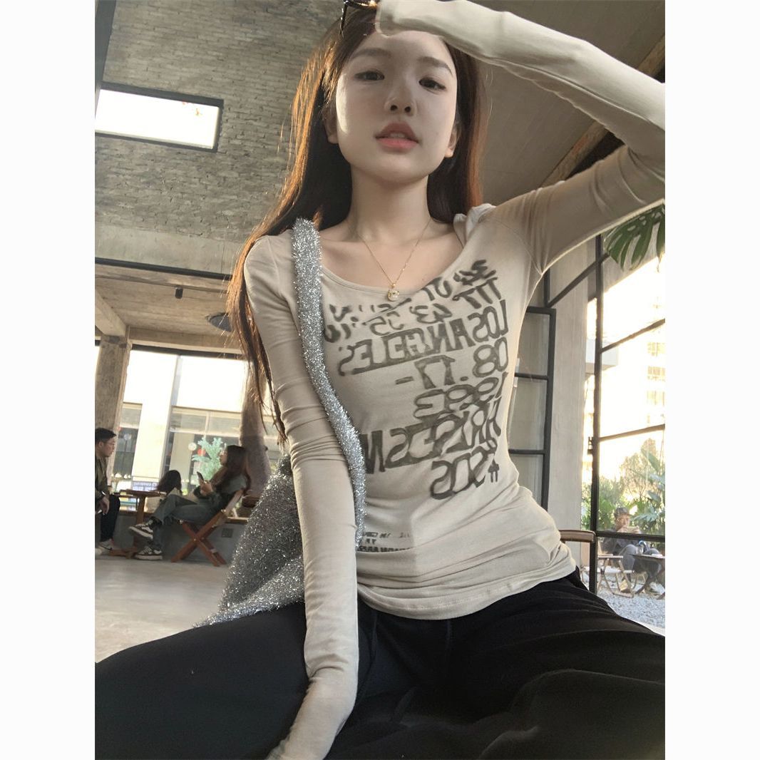 Long Sleeve T-Shirts Womens Ov - Women'S Gothic Formal Wear ulasan dan harga