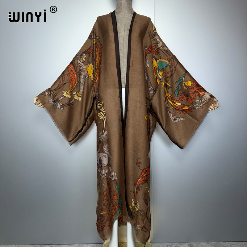 WINYI Africa boho kimono maxi  - Young Women'S Formal Wear ulasan dan harga