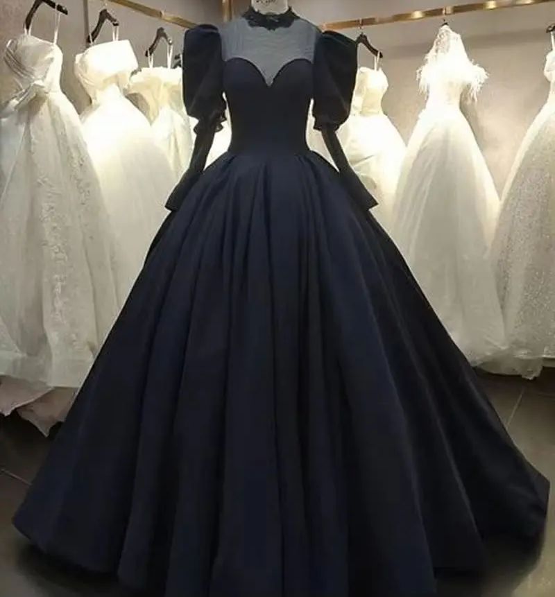 Gothic Black Wedding Dress She - Women'S Gothic Formal Wear ulasan dan harga