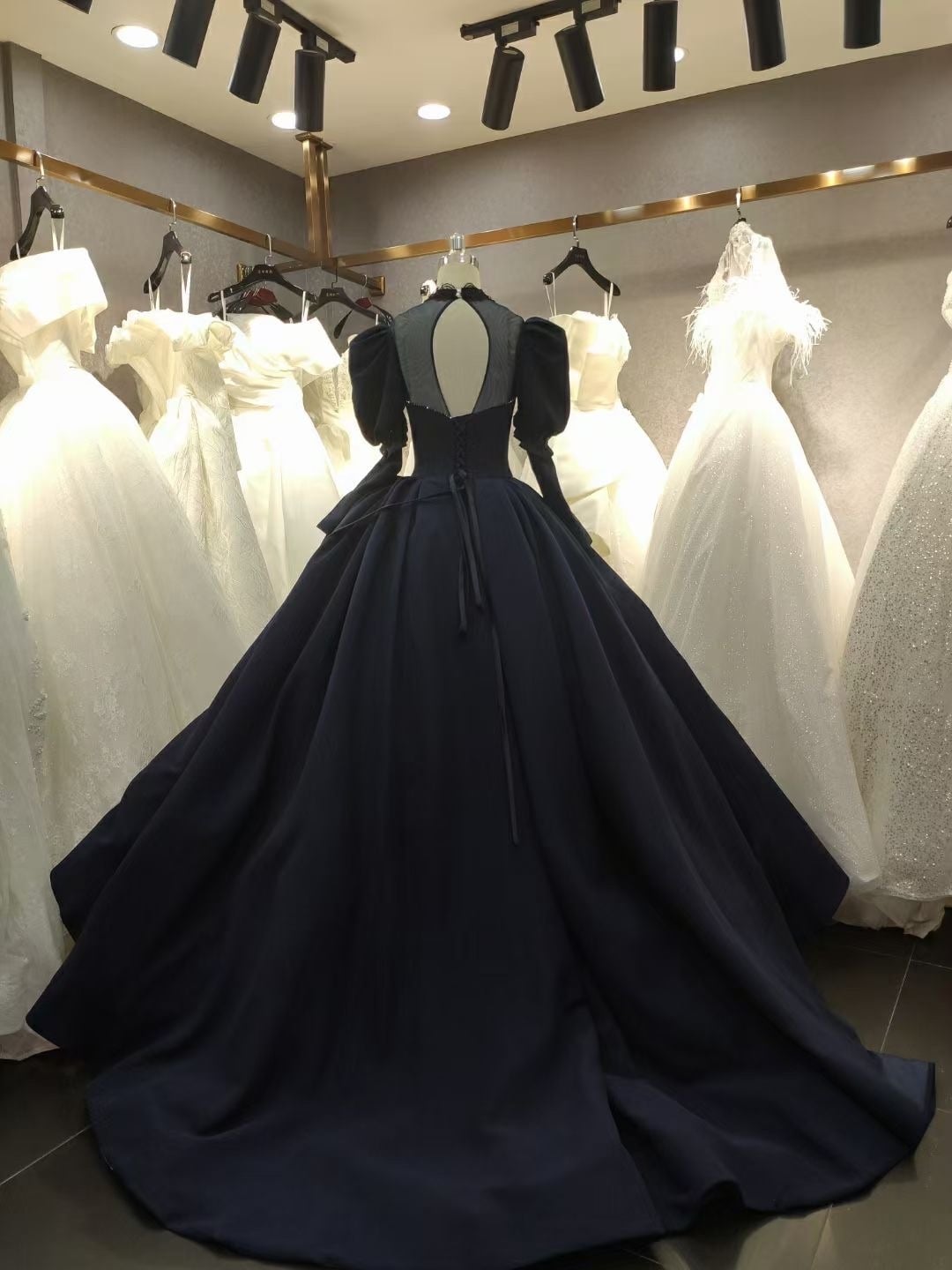 Gothic Black Wedding Dress She - Women'S Gothic Formal Wear ulasan dan harga