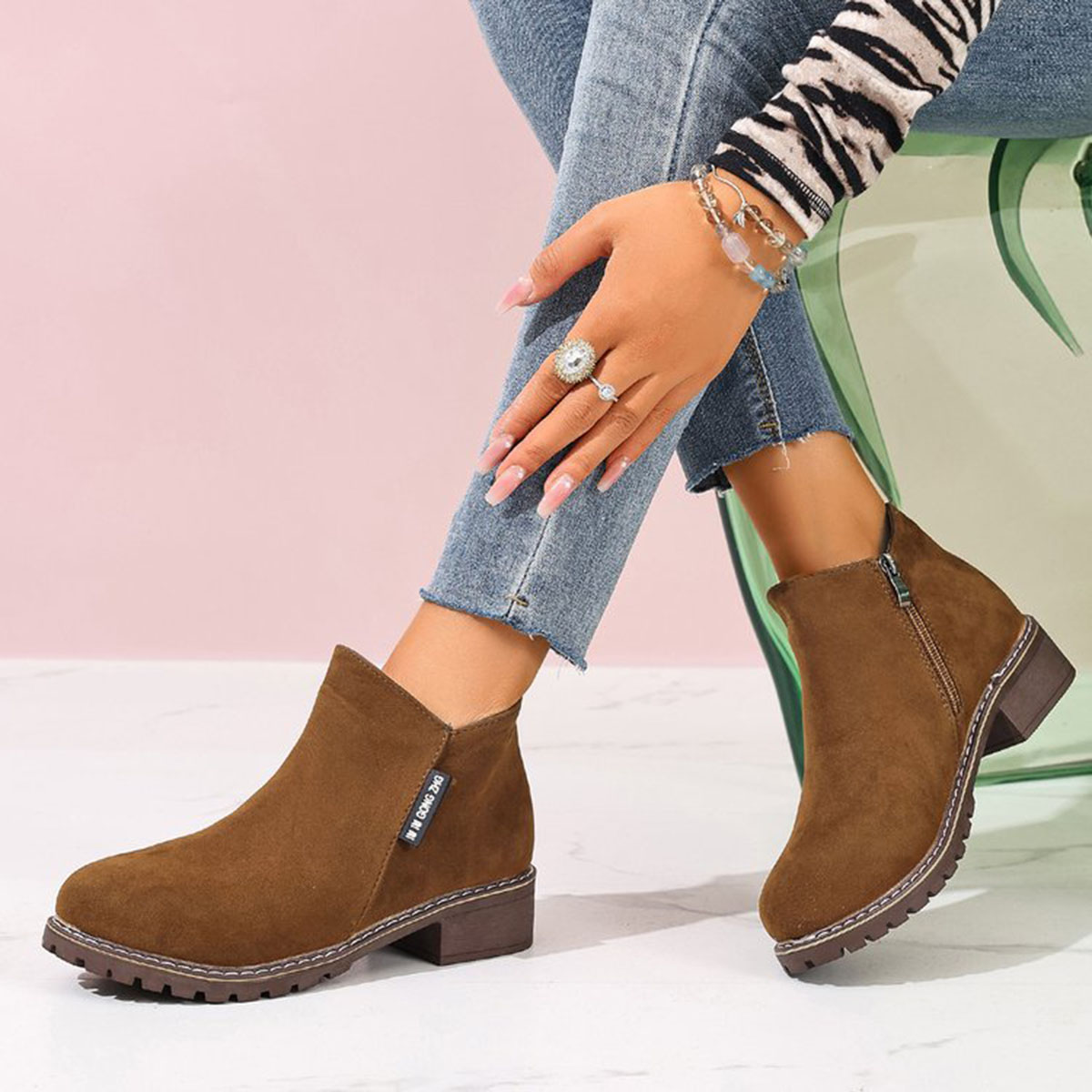 Women Autumn Winter Ankle Boot - Formal Wear Women Us ulasan dan harga