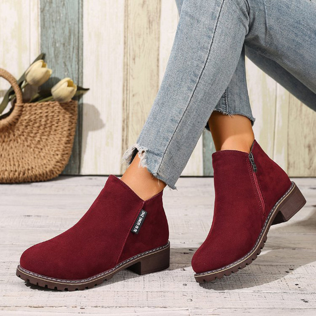 Women Autumn Winter Ankle Boot - Formal Wear Women Us ulasan dan harga