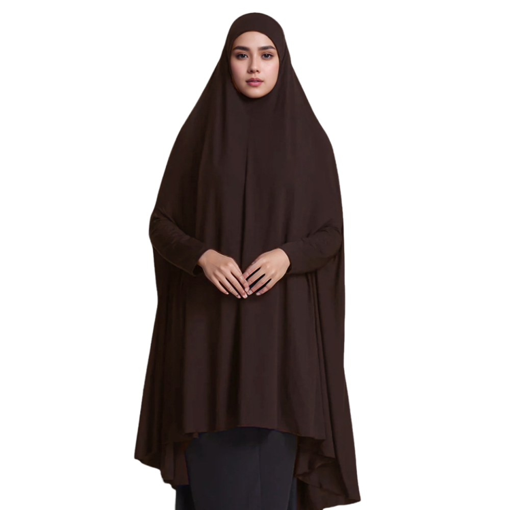 Caftan Plain Muslim Abayas Mod - Women Formal Wear Hijab ulasan dan harga