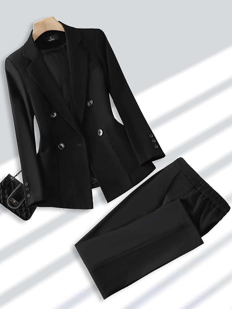 Fashion Ladies Pant Suit Forma - Women Formal Wear Trousers ulasan dan harga