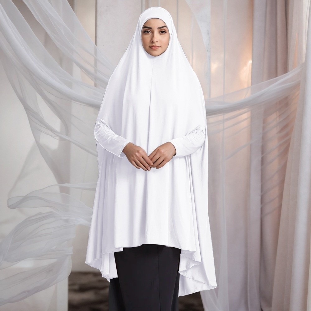 Caftan Plain Muslim Abayas Ele - Women Formal Wear Hijab ulasan dan harga
