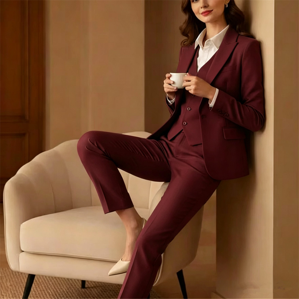 New Sage Green Women's Suit 3  - Women Formal Wear Trousers ulasan dan harga