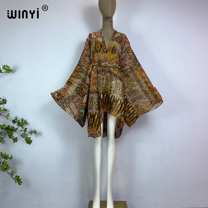 WINYI kimono with belt summer  - Young Women'S Formal Wear ulasan dan harga