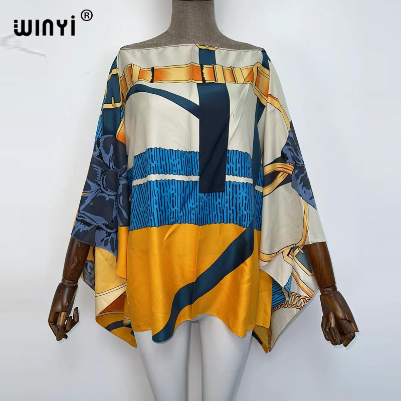 WINYI New Printed Middle East  - Young Women'S Formal Wear ulasan dan harga