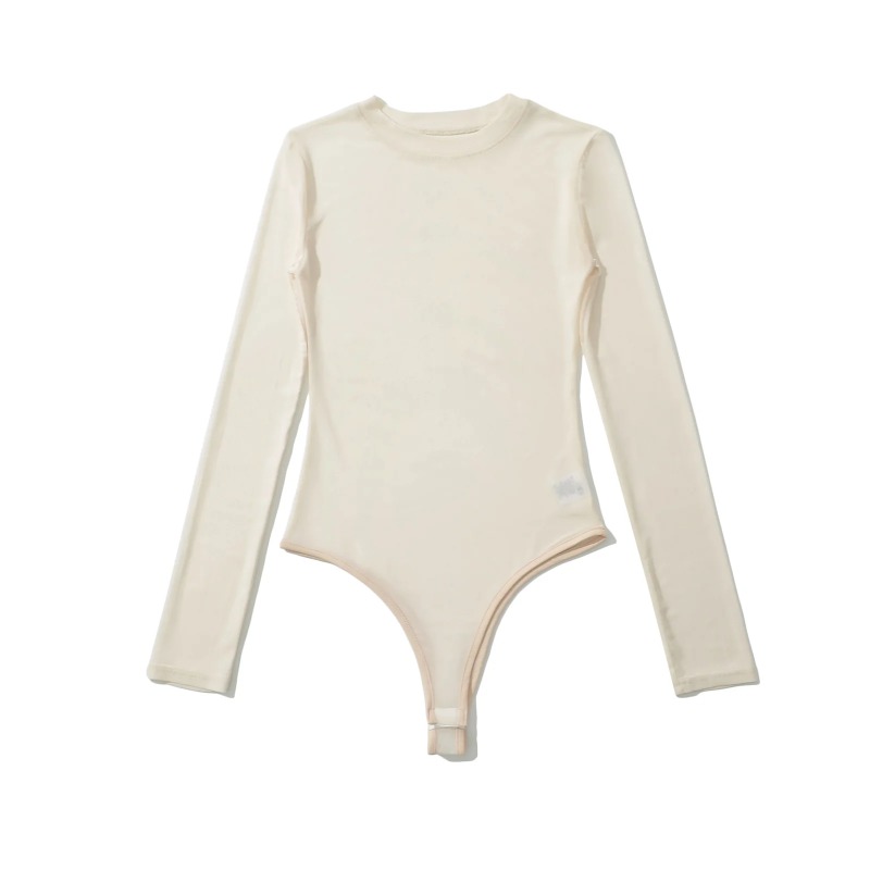 Mesh Crewneck Long Sleeve Wome - Women'S Formal Wear Jumpsuit ulasan dan harga