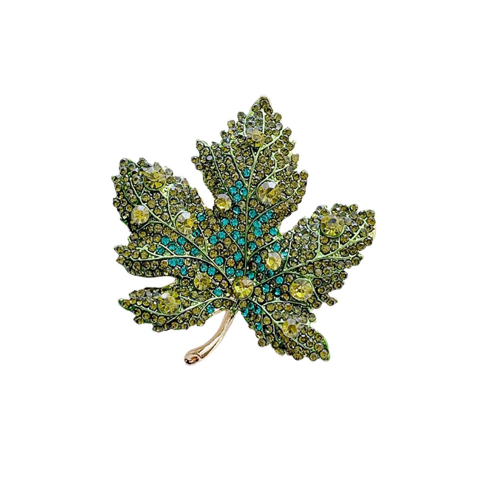 High-End Rhinestone Maple Leaf - High End Women'S Formal Wear ulasan dan harga