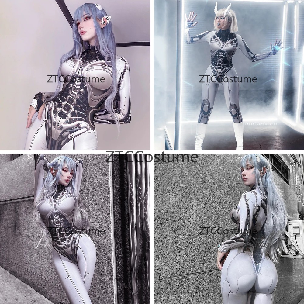 3D Printed Cosplay Bodysuit Y2 - Women'S Formal Wear Jumpsuit ulasan dan harga