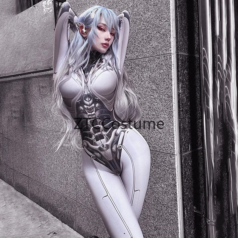 3D Printed Cosplay Bodysuit Y2 - Women'S Formal Wear Jumpsuit ulasan dan harga
