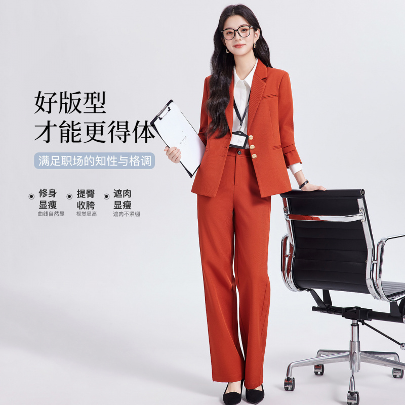 Khaki women's suit set, high-e - High End Women'S Formal Wear ulasan dan harga