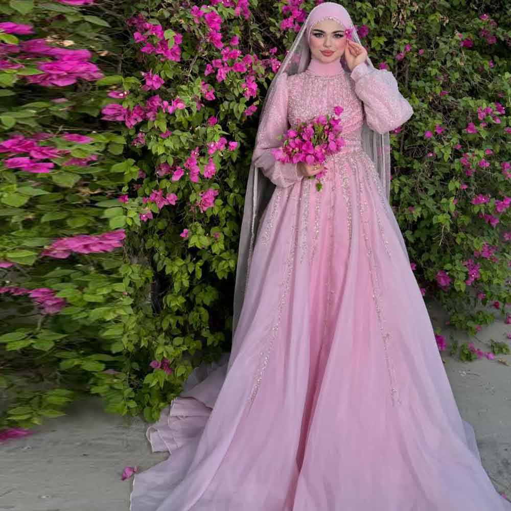 Customized Luxury Abiye Evenin - Women Formal Wear Hijab ulasan dan harga