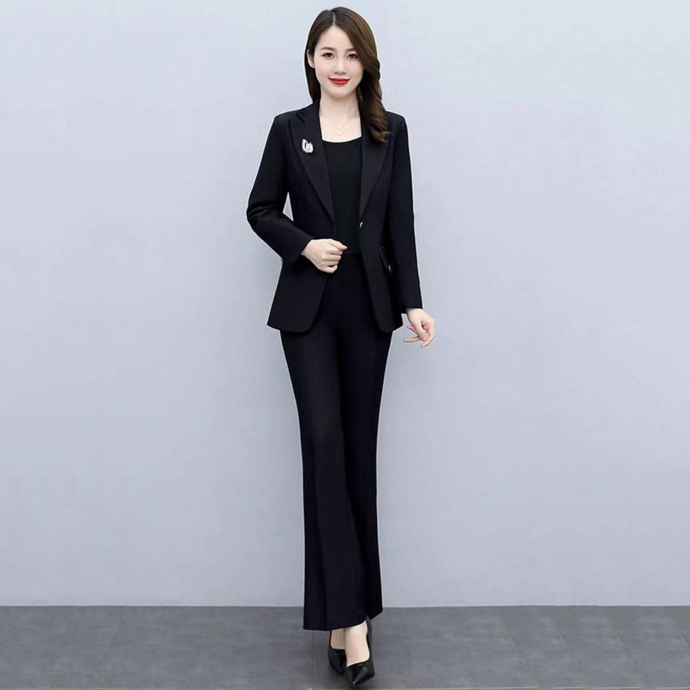2 Pcs/Set Lady Formal Coat Pan - Women Formal Wear Trousers ulasan dan harga