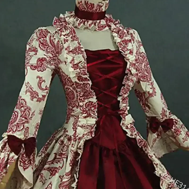 Plus Size Women Gothic Floral  - Women'S Gothic Formal Wear ulasan dan harga