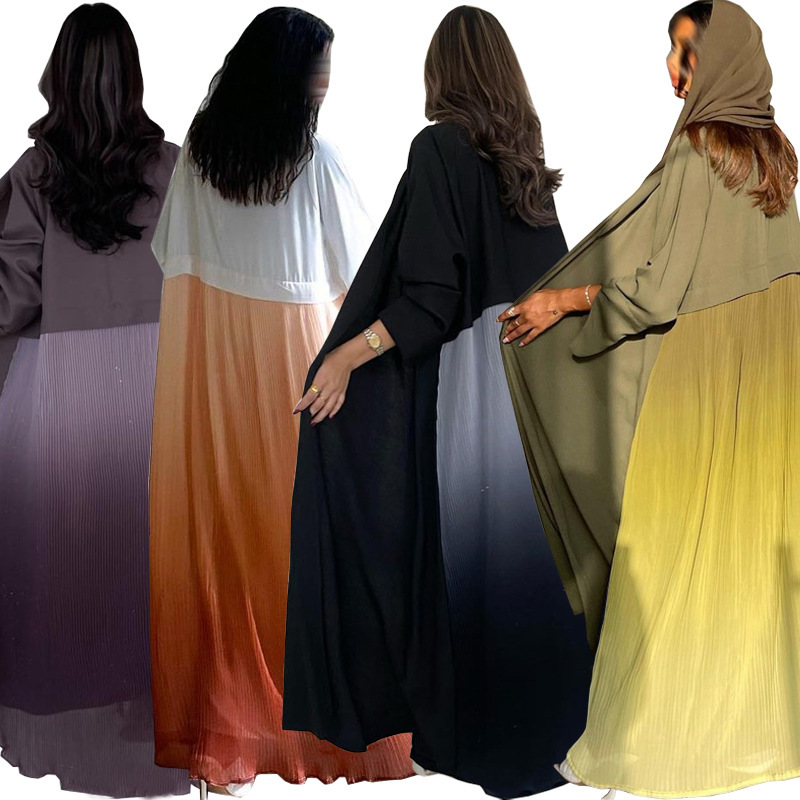 Muslim Women Pleated Abaya Dre - Women Formal Wear Dubai ulasan dan harga