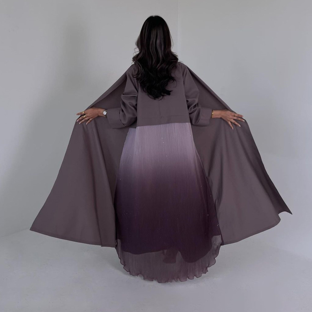 Muslim Women Pleated Abaya Dre - Women Formal Wear Dubai ulasan dan harga