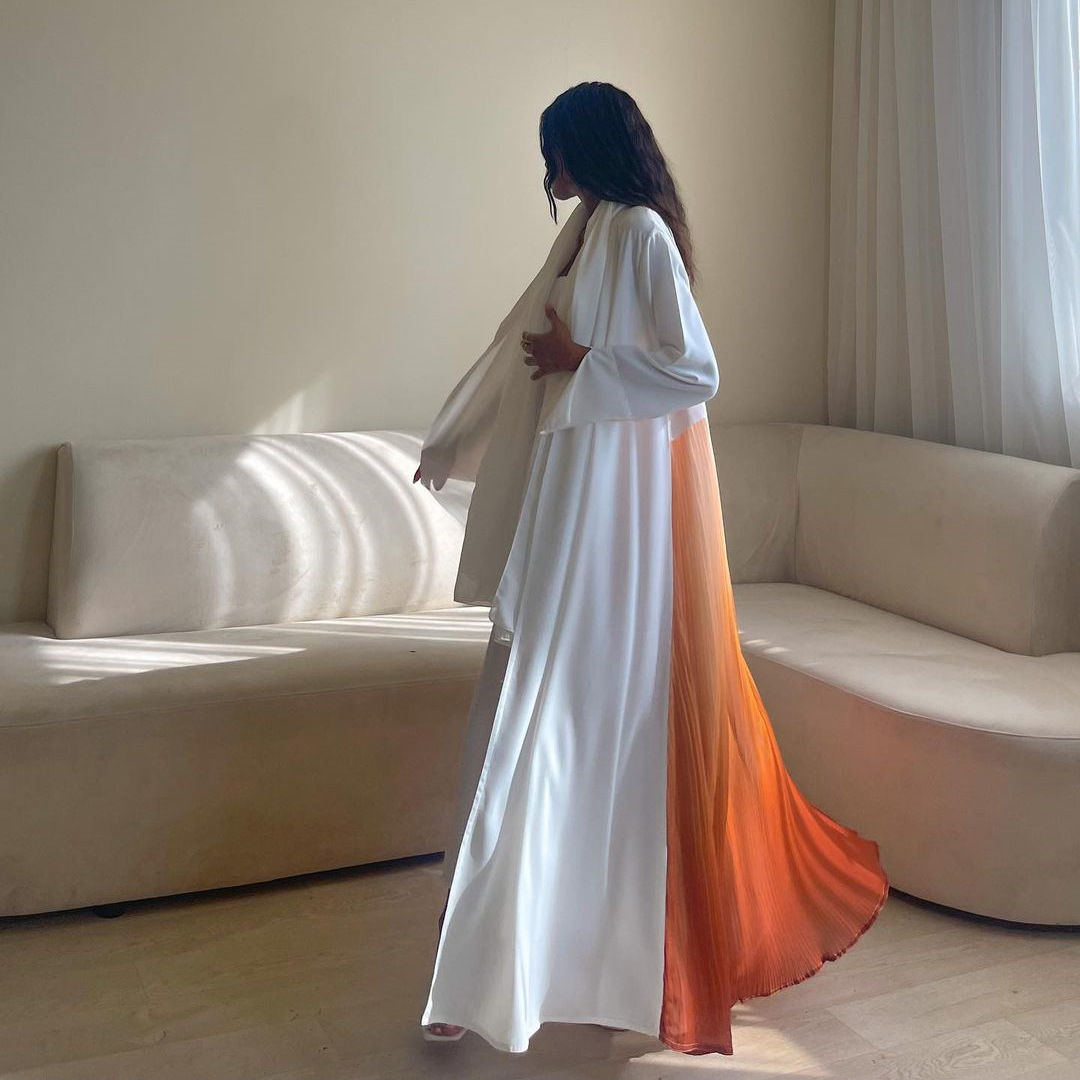 Muslim Women Pleated Abaya Dre - Women Formal Wear Dubai ulasan dan harga