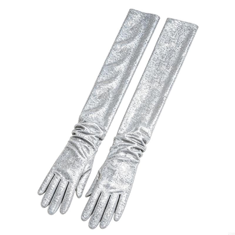 Long Formal Gloves with Sequin - Women Formal Wear Look ulasan dan harga